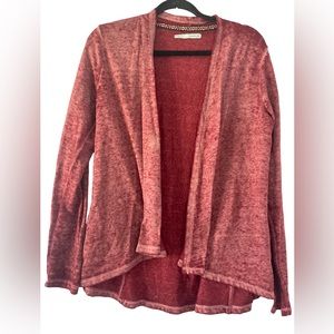 Maurices Cardigan Maroon Women’s Medium Cardigan‎ Sweater